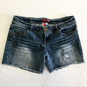 SOLD Bongo Distressed Denim Shorts